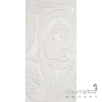 Плитка настінна, декор 30х60 Polcolorit Versal Witraz Bianco Біла
