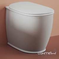 Підстінний безободковий підлоговий унітаз під інсталяцію Artceram Atelier ATV002 білий