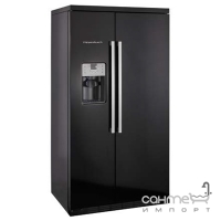 Окремий холодильник-морозильник NoFrost Kuppersbusch KJ9750-0-2T чорний матовий