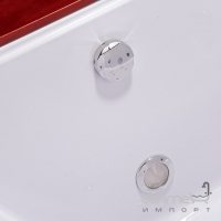 Гидро-аэромассажная акриловая ванна Iris TLP-667 белая/натуральный дуб