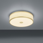 Потолочный LED-светильник Trio Agento 678010108 матовая латунь/белый