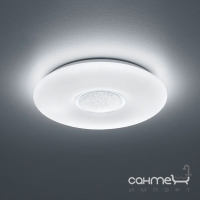 Стельовий LED-світильник з пультом та 3 режимами світла Trio Reality Akina R67541101 матовий білий