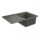 Гранітна кухонна мийка Grohe K400 31639AT0 сірий граніт