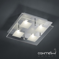 Потолочный LED-светильник Trio Antonio 627910406 хром/стекло