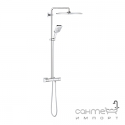 Душова стійка з термостатом Grohe Rainshower SmartActive 310 26649000 хром