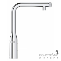 Змішувач-термостат для кухні з витяжним виливом Grohe Essence SmartControl 31615000 хром