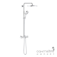 Душевая стойка с термостатом Grohe Rainshower SmartActive 310 26647000 хром