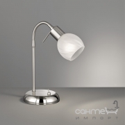 Настольная лампа Trio Reality Antibes R50171007 матовый никель/стекло алебастр