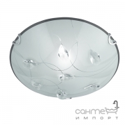 Потолочный светильник Trio Carbonado 602400106 матовое стекло/кристаллы