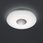 Потолочный LED-светильник с дистанционным управлением Trio Reality RGB Castor R62552506 хром/белый