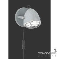 Настільна лампа Trio Reality Cammy R50391078 сірий бетон