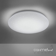 Стельовий LED-світильник з дистанційним керуванням Trio RGB Charly 656010100 білий