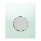 Панель смыва для писсуара стеклянная (зеленое стекло) TECE TECEloop Urinal 9242652 клавиша матовый хром