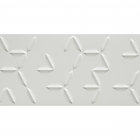 Настенная плитка 40x80 Atlas Concorde 3D Wall Design Flake White Matt Белая, Матовая