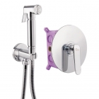 Гигиенический душ скрытого монтажа Q-tap Inspai-Varius CRM 10440101 хром