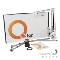 Змішувач для кухні Q-tap Estet CRM 007F хром