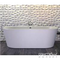 Окремостояча ванна Knief Aqua Plus Neo round owerflow 10007606 біла