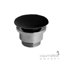 Донный клапан для раковин Simas Agile PLC Ceramica Nero Matt черная матовая керамика