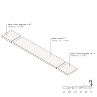 Ступень фронтальная 33x150 Atlas Concorde Arbor Scalino Natural Светло-Коричневая