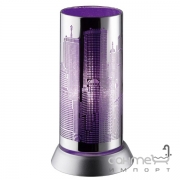 Настільна лампа Trio Reality City R50081092 хром/рожева