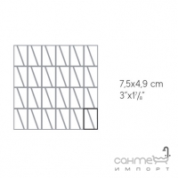 Мозаика керамическая 30,5x30,5 Atlas Concorde Arkshade Mosaico Sail Sage Бледно-Зеленая