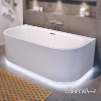 Пристінна ванна з нижнім LED-підсвічуванням Riho Desire 184x84 BD0700500K00133 біла
