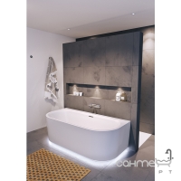 Пристінна ванна з нижнім LED-підсвічуванням Riho Desire 184x84 BD0700500K00133 біла