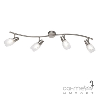 Спот на 4 лампы Trio Reality Colmar R80024007 матовый никель/стекло сатин