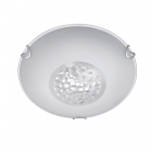 Потолочный светильник Trio Cormint 604000106 матовое белое стекло/кристаллы