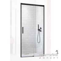 Двері прямокутної душової кабіни Radaway Idea Black KDJ 160 правостороння 387046-54-01R