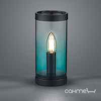Настільна лампа Trio Reality Cosy R50001019 матовий чорний/скло turquoise