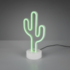 Настольная лампа Trio Reality Cactus R55220101 белая