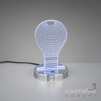 Настольная LED-лампа Trio Reality Bulb R52631106 хром