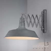 Настенный светильник Trio Detroit 205300178 металл бетон