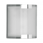 Настенный светильник Trio Divo 2522011-06 хром/белое матовое стекло