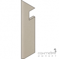 Угловой элемент для плинтуса 7,2x30 Atlas Concorde Arkshade Battiscopa Sag. DX Clay Светло-Бежевый