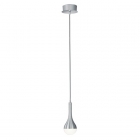 Подвесной LED-светильник Trio Drops 327910105 алюминий браш/белый