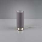 Сенсорный LED-ночник Trio Reality Emir R52460111 матовый никель/серая ткань