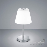 Сенсорний LED-нічник Trio Emerald 525490106 хром/біле скло