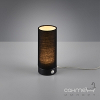 Сенсорний LED-нічник Trio Reality Emir R52460102 чорний/чорна тканина