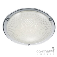 Потолочный LED-светильник Trio Facette 629110106 хром/стекло декор