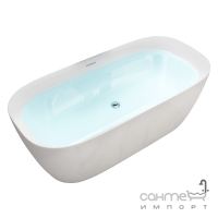 Акриловая отдельностоящая ванна Volle 12-22-808M белая матовая