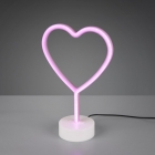 Настольная LED-лампа Trio Reality Heart R55210101 белая