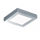 Потолочный LED-светильник Trio Rhea 625601887 титан/белый