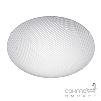 Стельовий LED-світильник Trio Gemma 673511201 біле матове скло, декор лінії