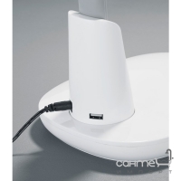 Настільна LED-лампа з USB-виходом Trio Grande 525690101 біла