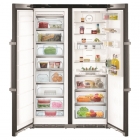Комбинированный холодильник Side-by-Side Liebherr SBSbs 8683 (SKBbs 4370 + SGNbs 4385) (A+++) черный