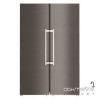 Комбінований холодильник Side-by-Side Liebherr SBSbs 8683 (SKBbs 4370 + SGNbs 4385) (A+++) чорний