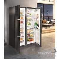 Комбінований холодильник Side-by-Side Liebherr SBSbs 8683 (SKBbs 4370 + SGNbs 4385) (A+++) чорний