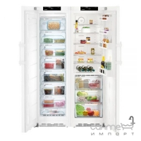 Комбинированный холодильник Side-by-Side Liebherr SGNP 4315+KB 4310+9902577 (A+++) белый
